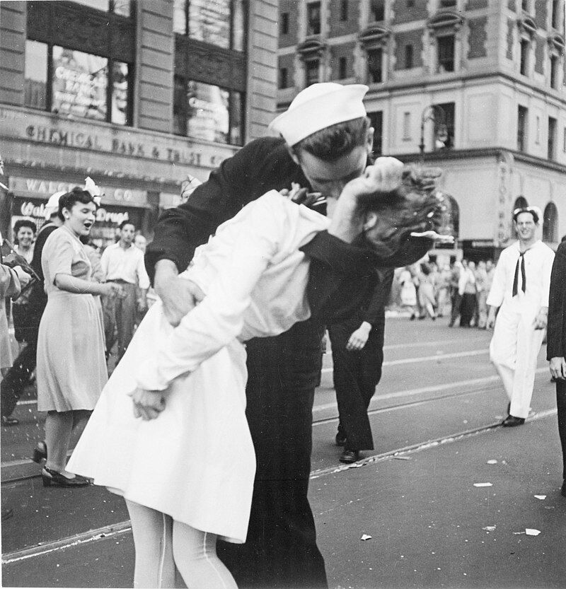 Kissing The War Goodbye, by Victor Jorgensen. Picture: Victor Jorgensen. Kissing The War Goodbye, by Victor Jorgensen. Picture: Victor Jorgensen.