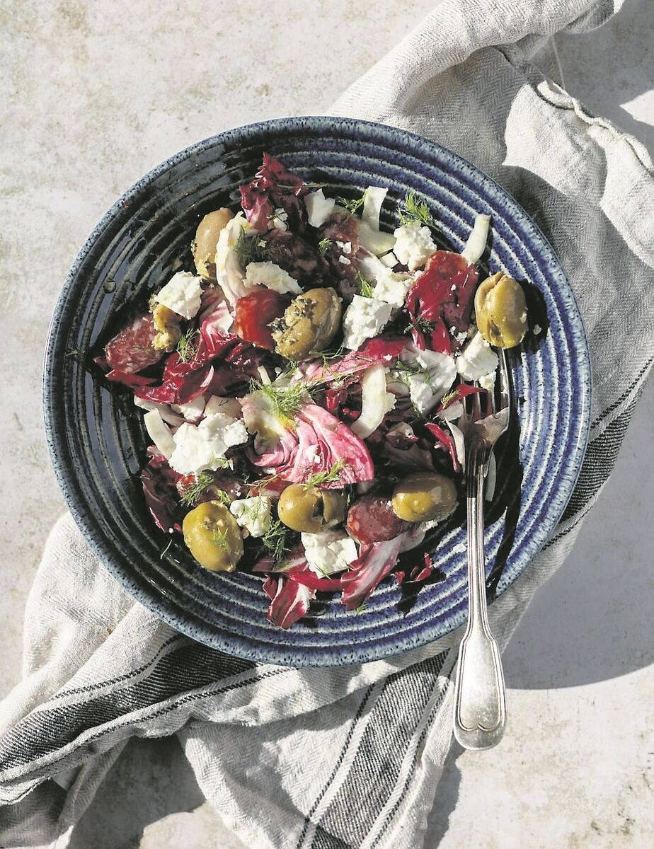 Raddichio Fennel Salad Raddichio Fennel Salad