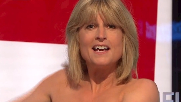 Rachel Johnson bares all on TV in Brexit protest