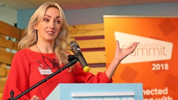 Speaking at the iOS in Business Summit, hosted by Compu b at Cork’s Republic of Work, is Kim McKenzie Doyle from Mind Over Matter. Picture: Jim Coughlan Speaking at the iOS in Business Summit, hosted by Compu b at Cork’s Republic of Work, is Kim McKenzie Doyle from Mind Over Matter. Picture: Jim Coughlan