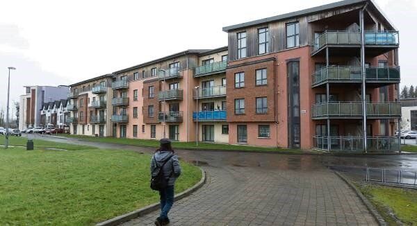 Last December the owners in the Bru Na Sionna estate in Shannon were informed there was a major problem with fire safety. Picture: Eamon Ward.