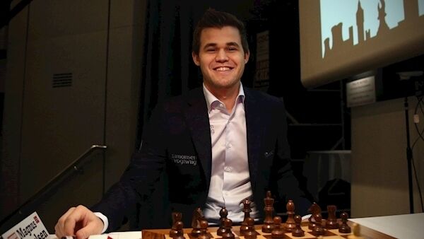 World chess champion Magnus Carlsen was the youngest world No 1 ever, is known for his swaggering, bad boy demeanour. Picture: Carl Court/Getty Images