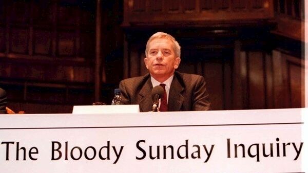 Lord Saville chaired the Bloody Sunday inquiry, looking into the events of 1972 (PA)