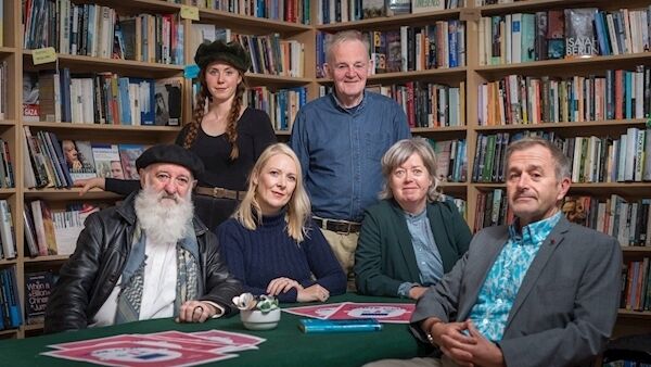 IndieCork organisers: Back row: Laragh Mooney, Arthur Leahy. Front - Mick Hannigan, Eileen Hogan, Úna Feely, Tony Langlois