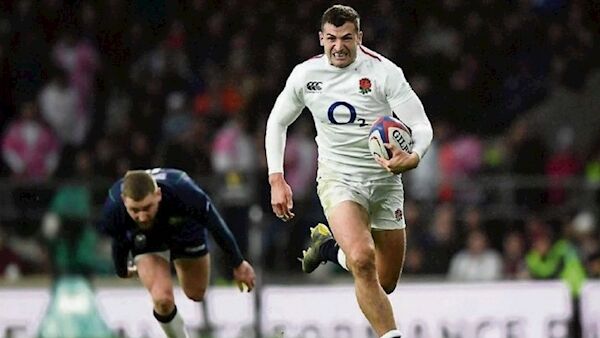 England’s Johnny May will take some beating when it comes to speed.