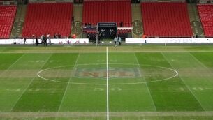 Dull clash casualty of dodgy Wembley pitch