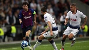 Magical Messi torments Tottenham in Champions League