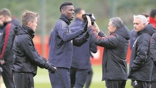 Paul Pogba 'obviously' loving life at United