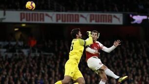 Terrace talk: Arsenal - Happily settling for a welcome glimpse of some cojones