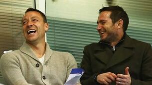 Frank Lampard and John Terry cut ties for one week only