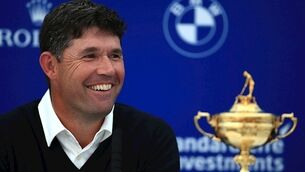 Update: Padraig Harrington nervous but confident about Ryder Cup captaincy