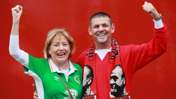 Sylvia and Owen O'Sullivan from Blackrock Sylvia and Owen O'Sullivan from Blackrock