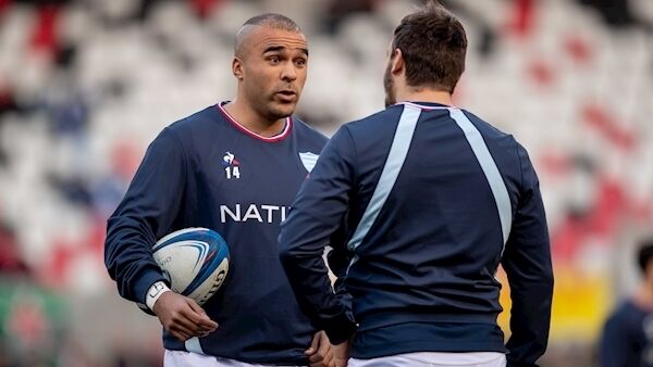 Simon Zebo before the game. Picture: Inpho Simon Zebo before the game. Picture: Inpho