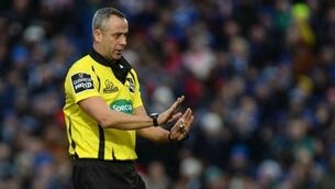 Top Irish referee retires from officiating Test match rugby