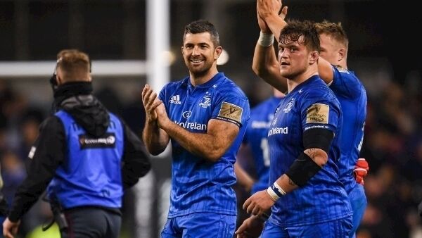 Rob Kearney: Set for a return to training.