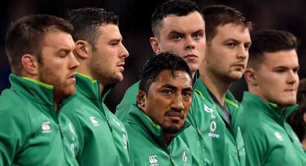 Bundee Aki lining out for Ireland