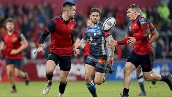 Munster playing Castres last season.