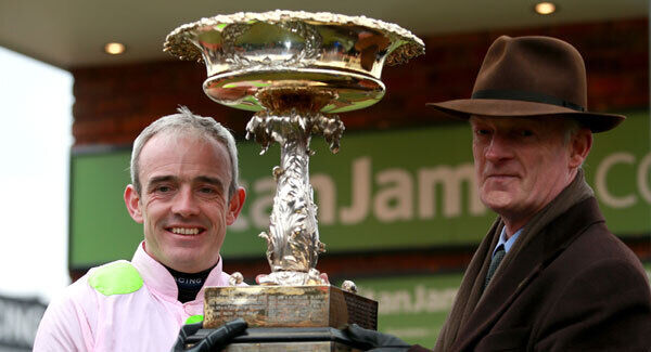 Willie Mullins and Ruby Walsh at Cheltenham in 2016