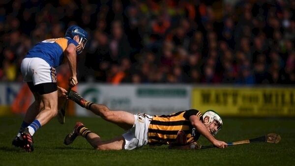 Action from the 2018 National League clash between Kilkenny and Tipperary.