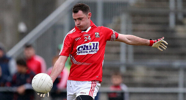 Donncha O’Connor in action for Cork in 2015.