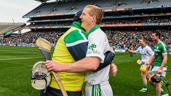 Henry Shefflin with Moloney celebrating Ballyhale’s All-Ireland final win in 2015. Henry Shefflin with Moloney celebrating Ballyhale’s All-Ireland final win in 2015.