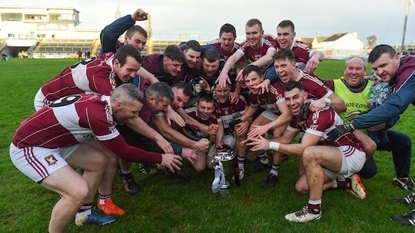 Mullinalaghta celebrate their win over Kilmacud Crokes. Picture: Daire Brennan/Sportsfile Mullinalaghta celebrate their win over Kilmacud Crokes. Picture: Daire Brennan/Sportsfile