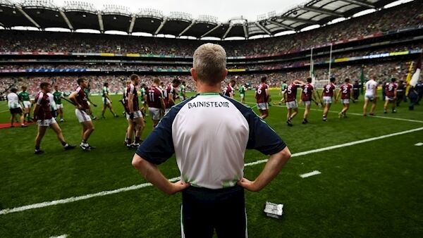 Limerick manager John Kiely observes his troops ahead of last year’s All-Ireland SHC final against Galway. He feared for his job after a challenging first season at the helm. Picture: Stephen McCarthy