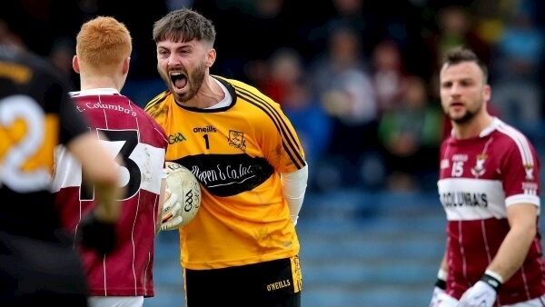 Dr Crokes' Shane Muphy celebrates winning a free Dr Crokes' Shane Muphy celebrates winning a free
