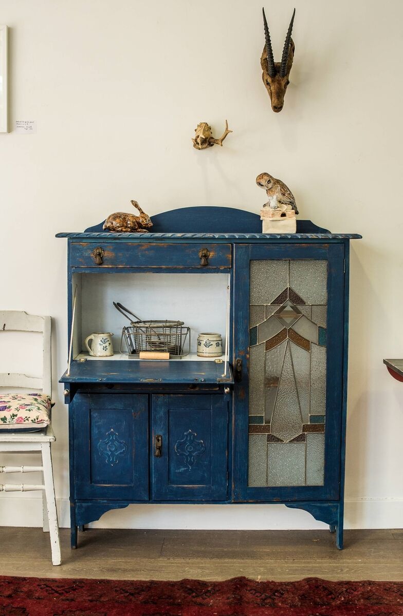 Example of distressed furniture by Layla Shepherd of Ma Maison