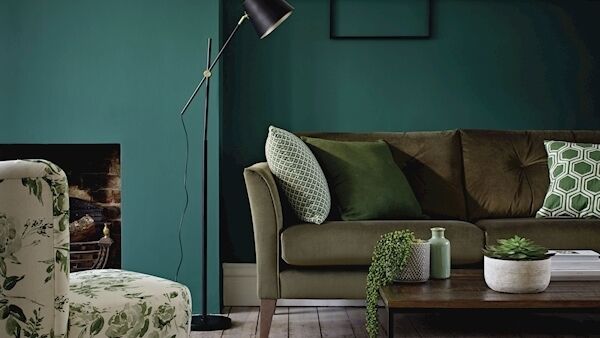 Green is said to promote tranquility and relaxation as well as being a symbol of fertility. For a fashionable version, sophisticated teal is currently trending. (Image: M&S)