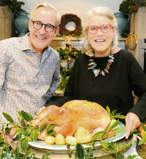 Brother and sister Darina Allen and Rory O’Connell cook up a festive feast at Ballymaloe. Picture: Denis Minihane