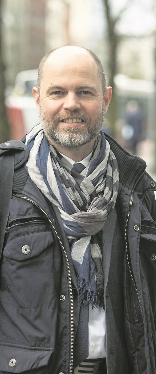 Jean-Christoph Trentinella, director at the Cork office of Alliance Francaise, on the South Mall, Cork