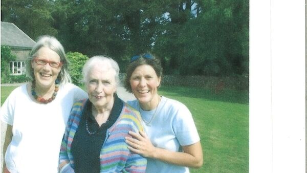 Darina, her mum and sister, Elizabeth O'Connell Darina, her mum and sister, Elizabeth O'Connell