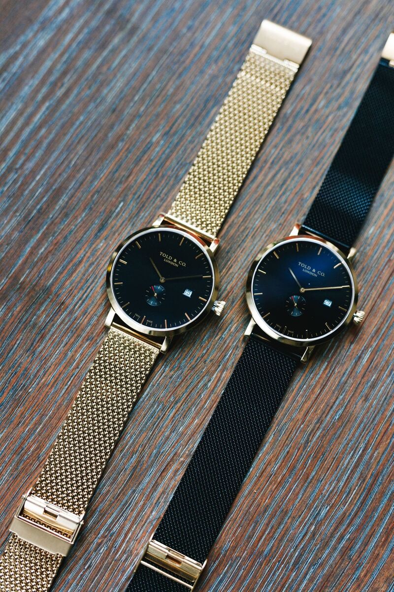 Told & Co was started by Tomás and Julie O’Leary three years ago, and recently signed a deal with leading Cork jewellers, Keanes