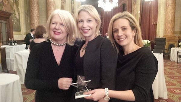 Literary agent Sheila Crowley, with Emma and her UK editor, Sherise Hobbs. Literary agent Sheila Crowley, with Emma and her UK editor, Sherise Hobbs.
