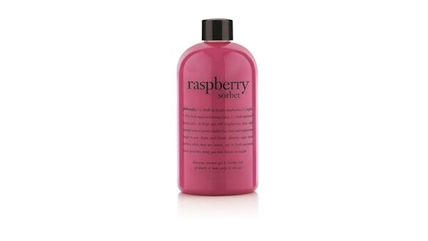 Raspberry sorbet shampoo