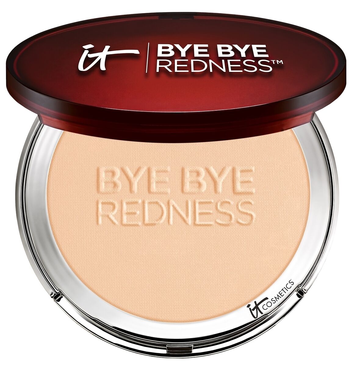 IT Cosmetics has launched a redness correcting powder.