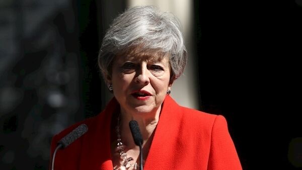 Theresa May announcing her resignation today. Picture: PA Theresa May announcing her resignation today. Picture: PA