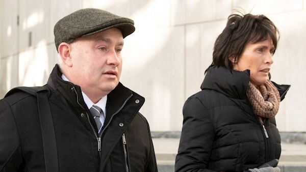 Patrick and Imelda Quirke. Photo: Collins.