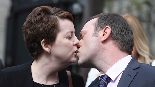 Ruth and Paul Morrissey. Photo: Leah Farrell/RollingNews.ie. Ruth and Paul Morrissey. Photo: Leah Farrell/RollingNews.ie.