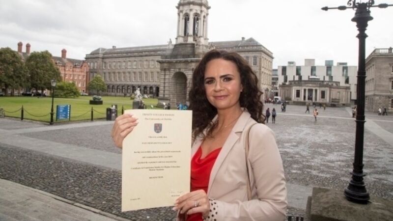 'I got a second chance at life': Breast cancer survivor who left school at 17 graduates from Trinity 'I got a second chance at life': Breast cancer survivor who left school at 17 graduates from Trinity