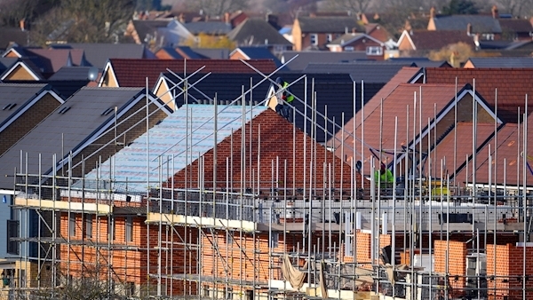 Number of planning permissions granted for houses down 15%