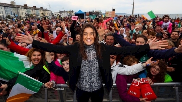 Modest Katie Taylor 'not a fan of honorary statue'