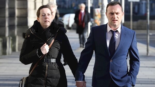 Ruth Morrissey with her husband Paul. Ruth Morrissey with her husband Paul.