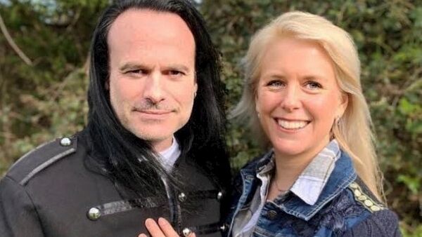 Shane with his wife Susanna Kelly