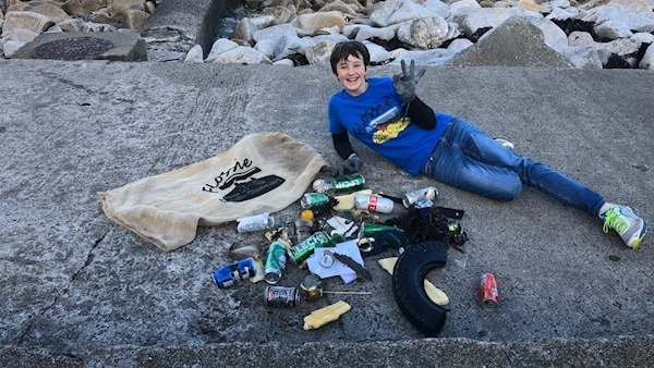 Saving the world one beach clean at a time