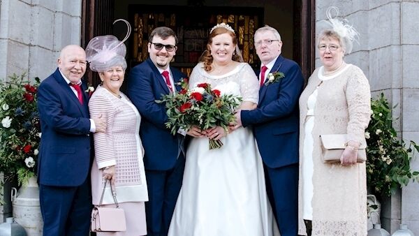 Triona Horgan and Eoin Cronin with Mary and Tadhg Horgan and Mary and John Cronin. Pictures: Breda Daly. Triona Horgan and Eoin Cronin with Mary and Tadhg Horgan and Mary and John Cronin. Pictures: Breda Daly.