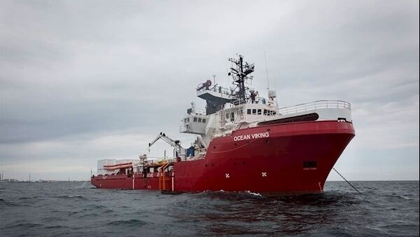 (Photo SOS Mediterranee via AP)