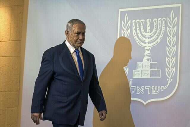 Israeli prime minister Benjamin Netanyahu (Tsafrir Abayov/AP)