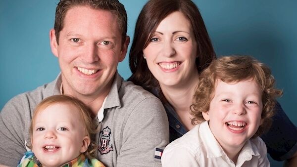 Stephen and Irene Teap with their two children, Noah and Oscar. Irene died in July 2017 after receiving incorrect cervical cancer screening results. Picture supplied by Stephen Teap